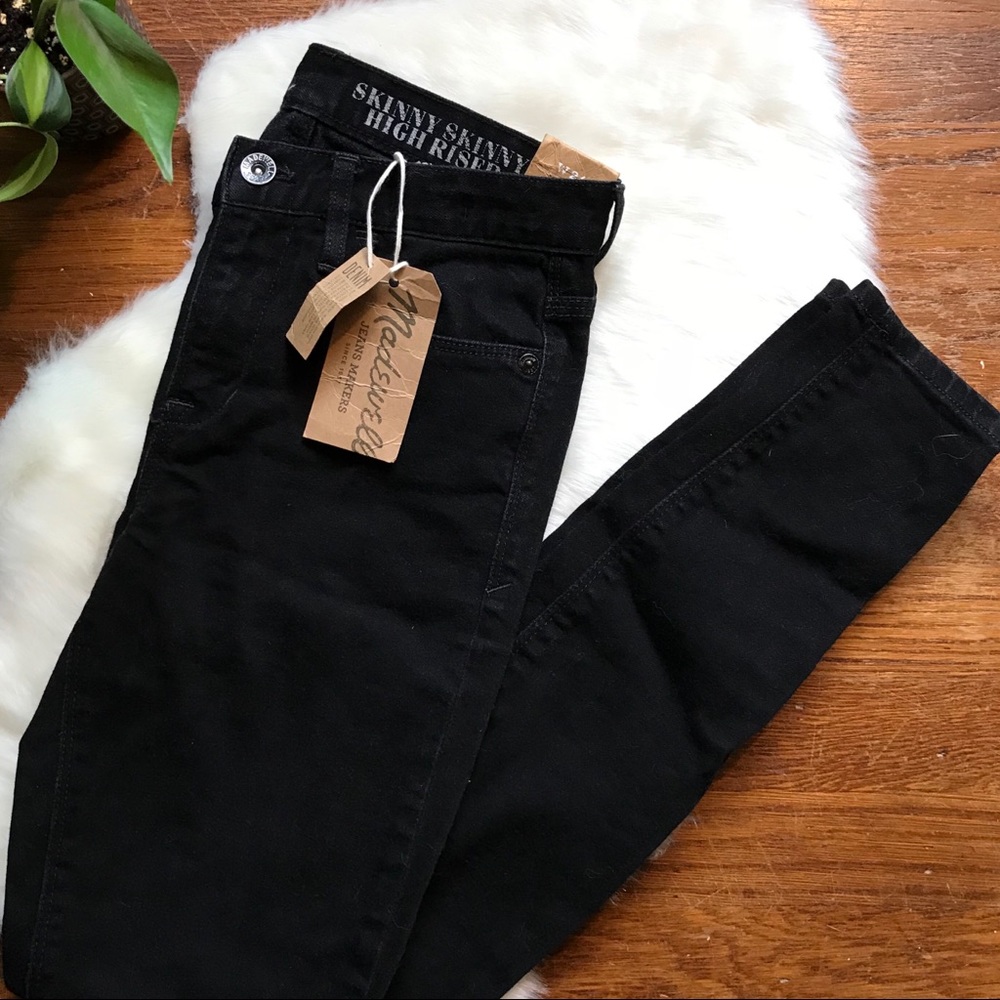 [Madewell] NWT ✨ High Rise Skinny Skinny 24